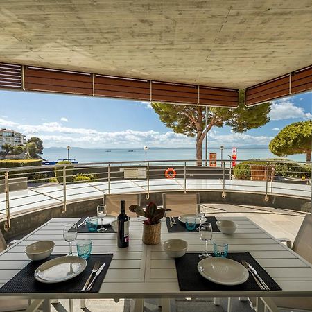 Apartamento Con Gran Terraza Delante Del Mar Roses Eksteriør bilde